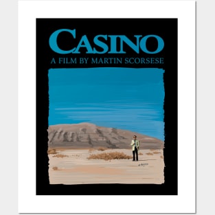 Casino by Martin Scorsese Illustration - Desert Scene Posters and Art